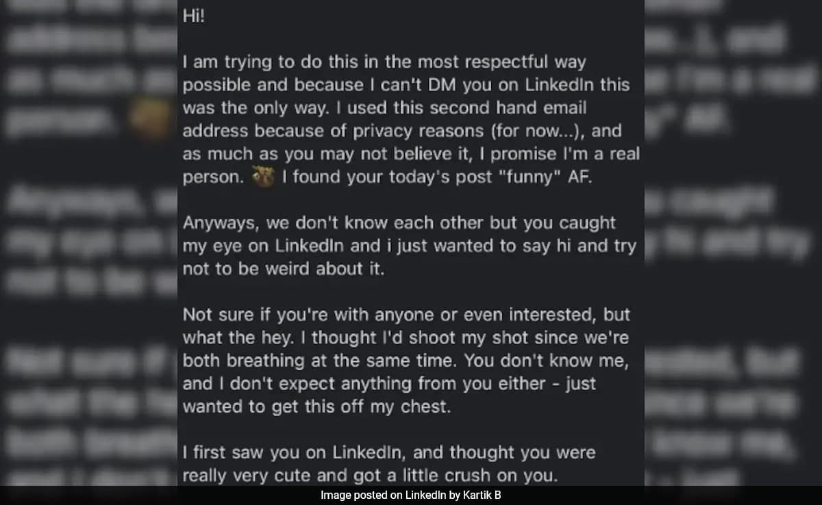 Thumbnail for Jaipur Man Receives Heartfelt Email After LinkedIn DMs Blocked
