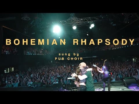 Thumbnail for Australian Pub Choir Unites 102,974 Singers for Epic Bohemian Rhapsody Rendition