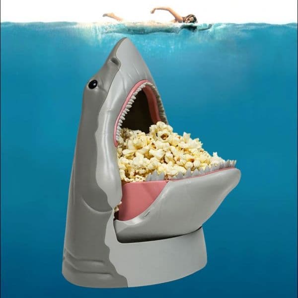 Thumbnail for Jaws Popcorn Bucket Makes Waves: Alamo Drafthouse Unveils Ultimate Movie Snack Collectible