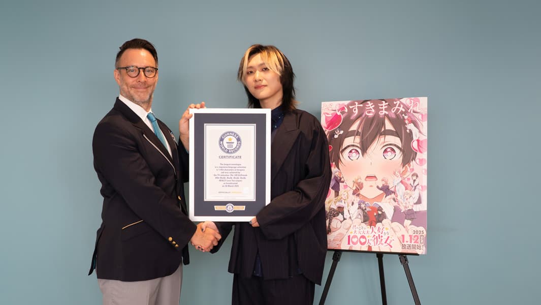 Thumbnail for 100 Girlfriends Anime Shatters Monologue Record, Love God Watches Throats Dry