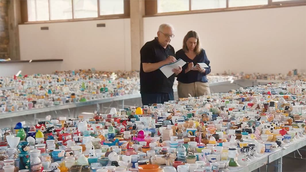 Thumbnail for Spain’s Egg Cup Queen: 15,485 Porcelain Thrones Outnumber Campo’s Chickens