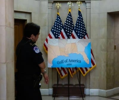Thumbnail for U.S. House Renames Gulf of Mexico to 'Gulf of America' in Baffling Vote